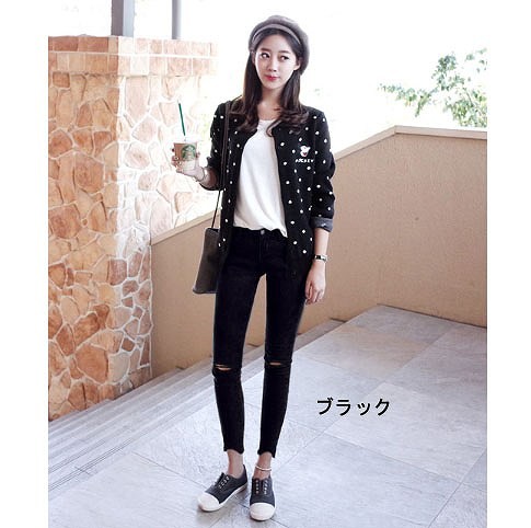 レディース　ボトムス　スキニー　デニムパンツ　フレイドヘム　ジーンズ　切りっぱなし　無地　スリム　美脚　脚長効果　大人カジュアル　人気　お出かけ　普段着　リゾート　デート　ブラック　ホワイト　送料無料