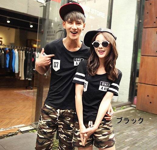 レディース　トップス　カットソー　Tシャツ　半袖　ロゴ　ライン　シンプル　無地　ラウンドネック　大きいサイズ　大人カジュアル　パンク　ロック　普段着　おしゃれ　デート　リゾート　ホワイト　ブラック　送料無料