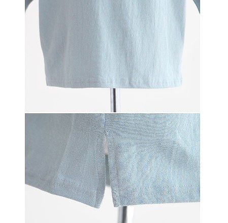 レディース　Ｔシャツ　コットン　七分袖　無地　大人カジュアル　フェミニン　可愛い　オフィス　仕事　人気　お出かけ　リゾート　デート　ネイビー　アイボリー　ライトピンク　スカイブルー　送料無料