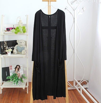 レディース　カーディガン　ブラウス　長袖　ロング丈　ニット　無地　大人カジュアル　フェミニン　可愛い　オフィス　仕事　人気　お出かけ　リゾート　デート　全６色　送料無料