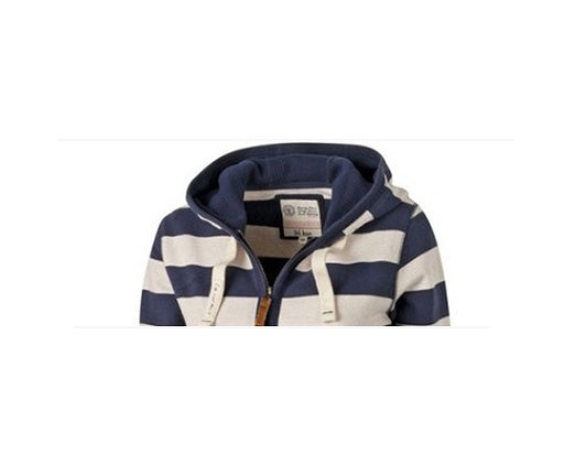 レディース　トップス　長袖　かわいい　ロング　ボーダー　春　秋　爽やか　カットソー　パーカー　外出　オシャレ　重ね着　ジッパー　　ホワイト　ネイビー　送料無料