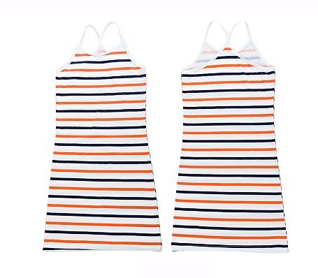 レディース　ファッション　トップス　キャミソール　重ね着　ボーダー　カラフル　ワンプリント　カジュアル　半袖　キャミソール　重ね着　ラウンドネック　夏　外出　デート　アウトドア　ブラック　イエロー　送料無料