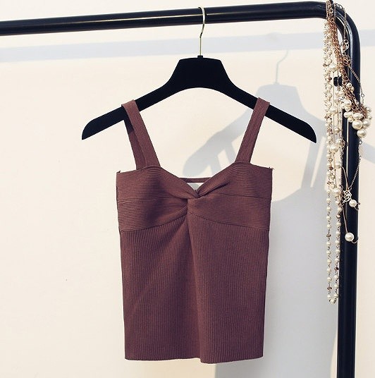 レディース　キャミソール　トップス　カットソー　ソリッドカラー　人気　春　夏物　女性　大人　カジュアル　キュート　可愛い　フェミニン　上品　おしゃれ　ファッション　ピンク　ブラウン　レッド　ホワイト　ブラック　フリーサイズ　ワンサイズ　送料無料