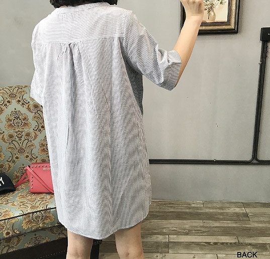 レディース　花柄　刺繍　ひざ上丈　ショート丈　ワンピース　ストライプ　半袖　人気　春物　夏物　女性　大人　カジュアル　キュート　可愛い　フェミニン　おしゃれ　ファッション　グレー　ピンク　ブルー　フリーサイズ　ワンサイズ　送料無料