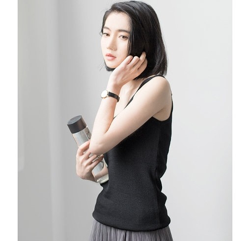 レディース　タンクトップ　ノースリーブ　ベスト　トップス　春物　夏物　女性　大人　カジュアル　可愛い　フェミニン　おしゃれ　ファッション　ホワイト　グレー　ブラック　パープル　ブラウン　黒　フリーサイズ　ワンサイズ　送料無料