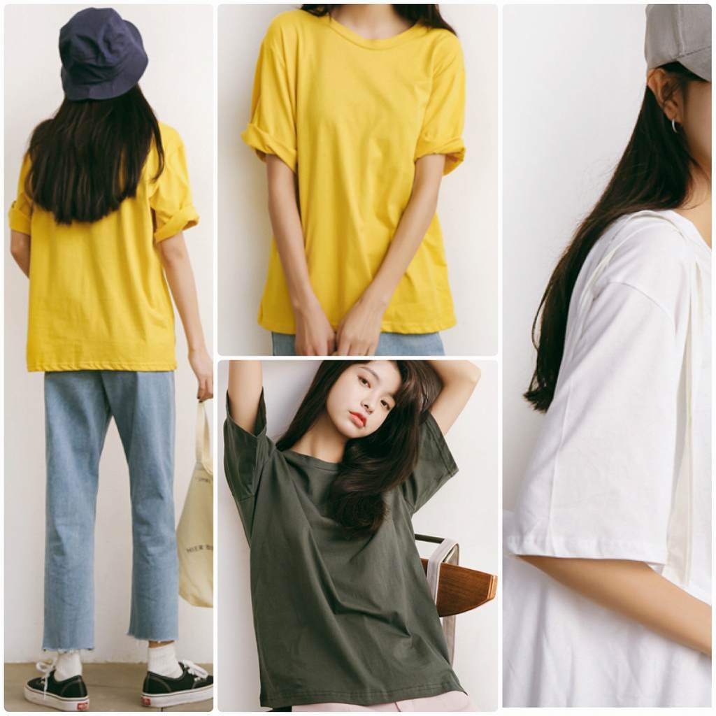 レディース　トップス　Tシャツ　カットソー　半袖　無地　ゆったり　カジュアル　大人可愛い　フェミニン　スポーツ　デート　お出かけ　デイリー　グリーン　ネイビー　イエロー　ピンク　オレンジ　ブラック　ワイン　ホワイト　グレー　送料無料