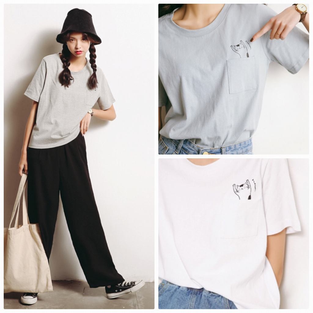 レディース　トップス　Tシャツ　カットソー　クルーネック　半袖　ワンポイント　カジュアル　キュート　フリーサイズ　大人可愛い　フェミニン　スポーツ　デート　お出かけ　デイリー　グレー　イエロー　ブルー　ピンク　ホワイト　送料無料