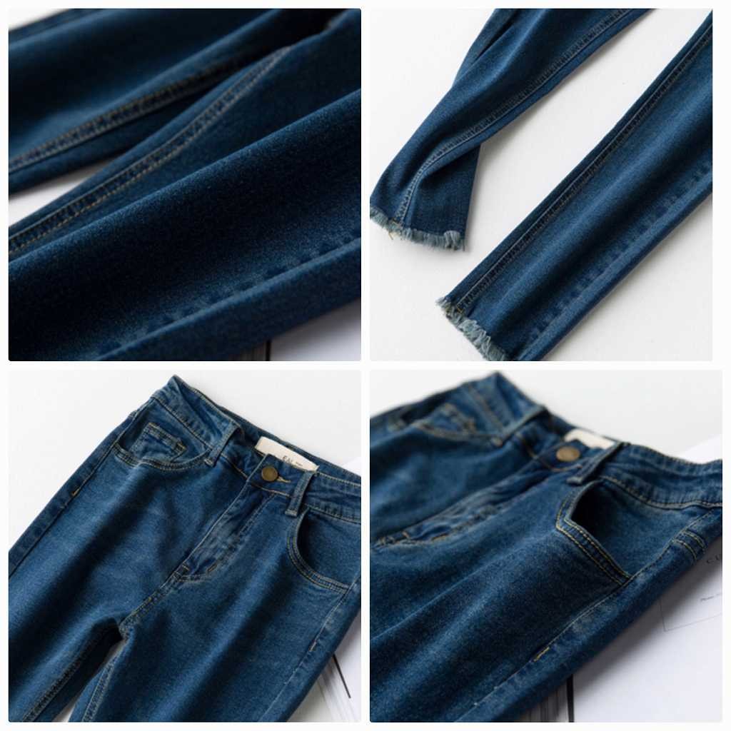 レディース　デニム　ジーンズ　ジーパン　スリム　クロップド　半端丈　ボトムス　人気　春物　夏物　女性　大人　カジュアル　キュート　可愛い　フェミニン　セクシー　おしゃれ　ファッション　美脚　脚長　美シルエット　ネイビー　S　M　L　サイズ　送料無料