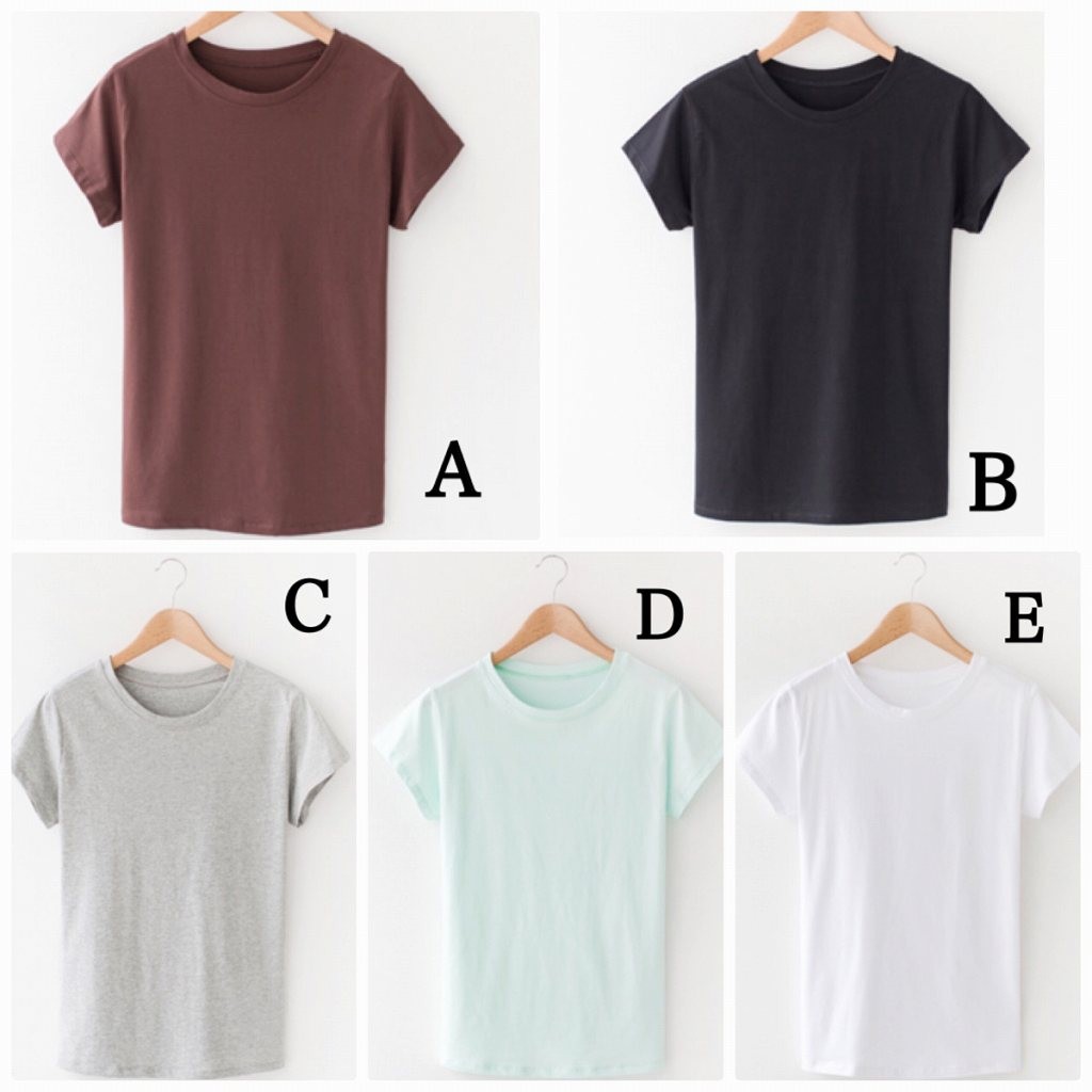 レディース　半袖　Tシャツ　クルーネック　トップス　春物　夏物　女性　大人　カジュアル　可愛い　フェミニン　おしゃれ　ファッション　ブラック　ホワイト　ブルー　グレー　ブラウン　フリーサイズ　ワンサイズ　送料無料