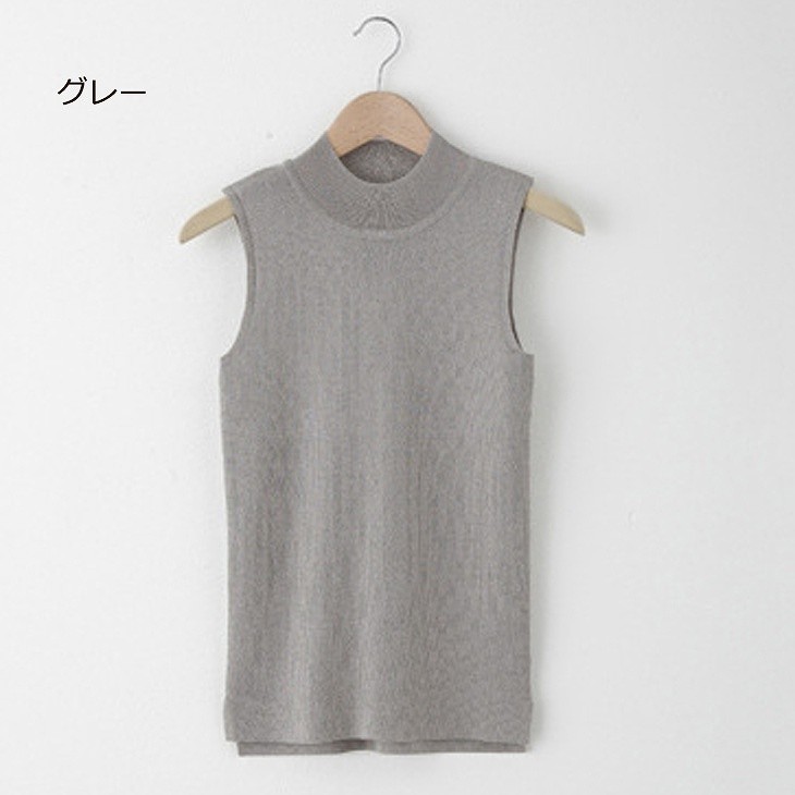 レディース　トップス　ベスト　ニット　ラウンドネック　ノースリーブ　カジュアル　無地　フリーサイズ　大人可愛い　フェミニン　デート　お出かけ　ブラウン　ネイビー　ホワイト　グレー　ブラック　ピンク　パープル　ライトグレー　ラベンダー　カーキ　送料無料