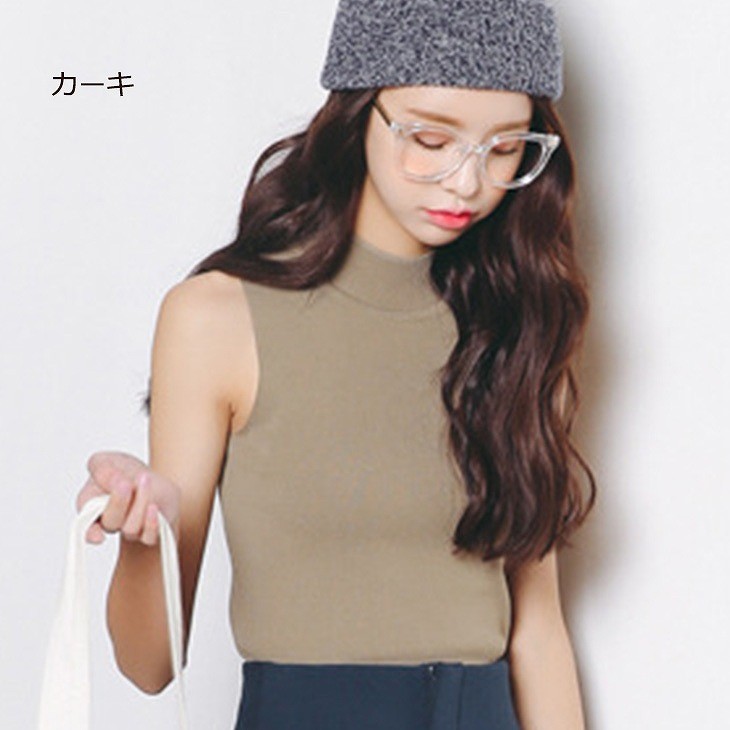 レディース　トップス　ベスト　ニット　ラウンドネック　ノースリーブ　カジュアル　無地　フリーサイズ　大人可愛い　フェミニン　デート　お出かけ　ブラウン　ネイビー　ホワイト　グレー　ブラック　ピンク　パープル　ライトグレー　ラベンダー　カーキ　送料無料