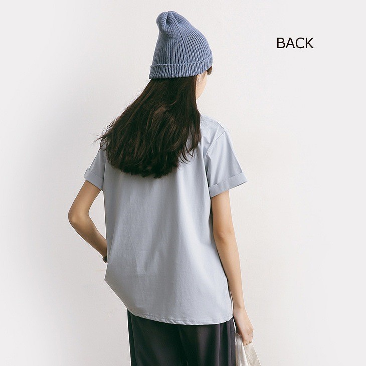 レディース　トップス　Tシャツ　無地　半袖　カットソー　定番　カジュアル　フリーサイズ　大人可愛い　お出かけ　デイリー　イエロー　ホワイト　モスグリーン　ラベンダー　グリーン　ピンク　ライトパープル　レッド　ライトブルー　ライトグリーン　ブラック　送料無料