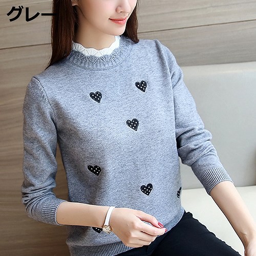 レディース ニットシャツ モックネック 長袖 スリム あったか カジュアル お出かけ デート デイリー 普段着 ホワイト ブラック ピンク イエロー グレー レッド オレンジ 送料無料