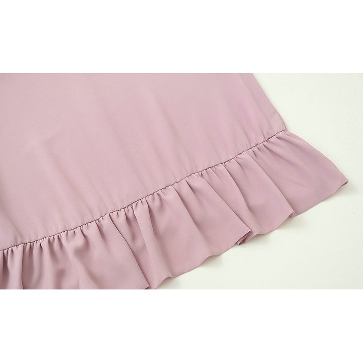 レディース　トップス　ノースリーブ　シャツ　シフォン　後ろフレア　無地　シンプル　カジュアル　大人可愛い　フェミニン　通勤　デート　お出かけ　普段着　ホワイト　ピンク　オレンジ　グリーン　送料無料