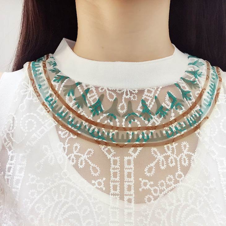 レディース　ワンピース　ノースリーブ　二重　レース　膝上　花柄　アニマル柄　春　夏　カジュアル　フェミニン　キュート　可愛い　おしゃれ　セクシー　ホワイト　白　レッド　グリーン　ブルー　送料無料