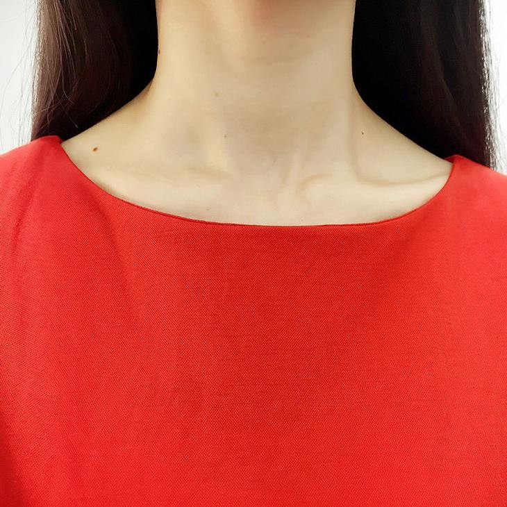 レディース　トップス　Tシャツ　半袖　無地　カットソー　シフォン　ベルト　フレア　シンプル　エレガント　上品　セクシー　カジュアル　大人可愛い　フェミニン　おしゃれ　通勤　ビジネス　デート　お出かけ　普段着　ホワイト　白　ブラック　黒　レッド　送料無料