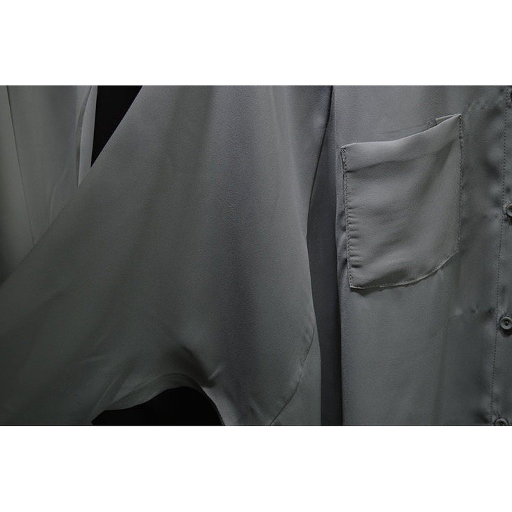 レディース　トップス　シフォン　ブラウス　シャツ　襟付き　長袖　無地　シンプル　大きいサイズ　カジュアル　大人可愛い　オフィス　OL　デート　お出かけ　デイリー　グレー　ホワイト　ブラック　送料無料