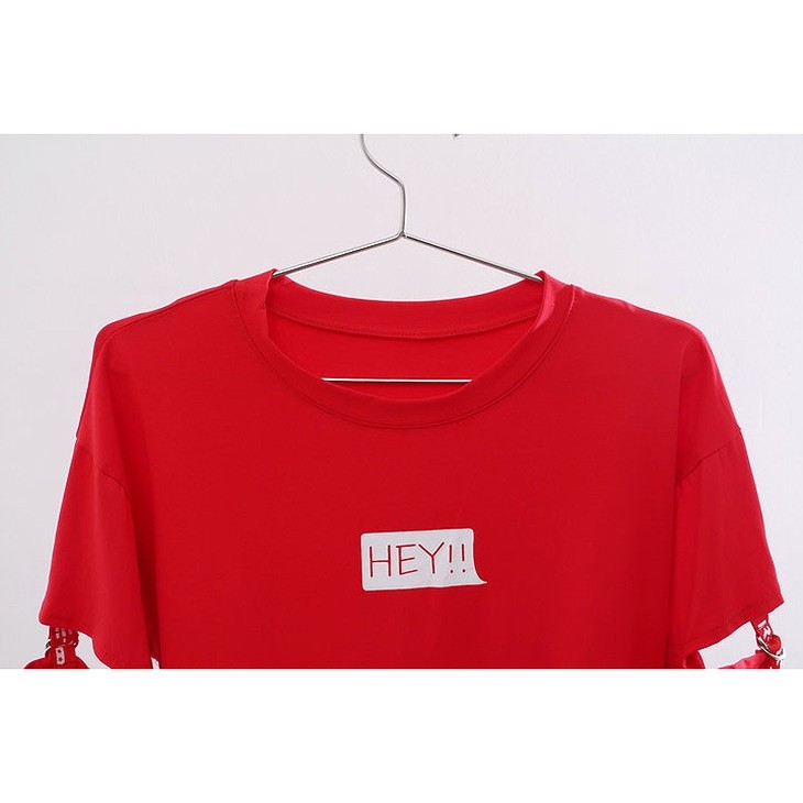 レディース　トップス　Tシャツ　カットソー　ラウンドネック　5分袖　ロゴ　シンプル　カジュアル　大人可愛い　デート　お出かけ　デイリー　ブラック　ホワイト　レッド　送料無料