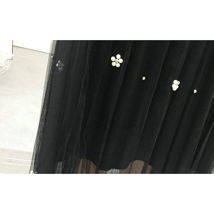 レディース　マキシ丈　パネルスカート　ロング　ブリーツ　大人可愛い　カジュアル　エレガント　シンプル　オフィス　OL　デイリー　お出かけ　デート　ブラック　送料無料