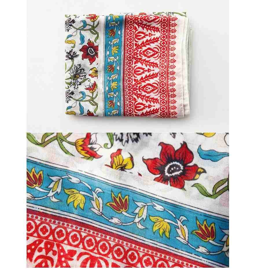 レディース　ボトムス　ビーチウェア　パレオ　カバービキニ　スカート　ロング　フラワー　花柄　大人可愛い　カジュアル　フリーサイズ　セクシー　ビーチ　カバーアップ　リゾート　ホワイト　送料無料