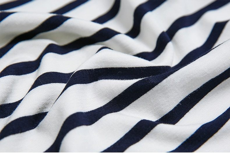 レディース　トップス　Tシャツ　ボーダー　カットソー　コットン　7分袖　シンプル　スリム　大きいサイズ　カジュアル　大人可愛い　フェミニン　オフィス　通勤　OL　デート　お出かけ　ホワイト×ブラック　送料無料