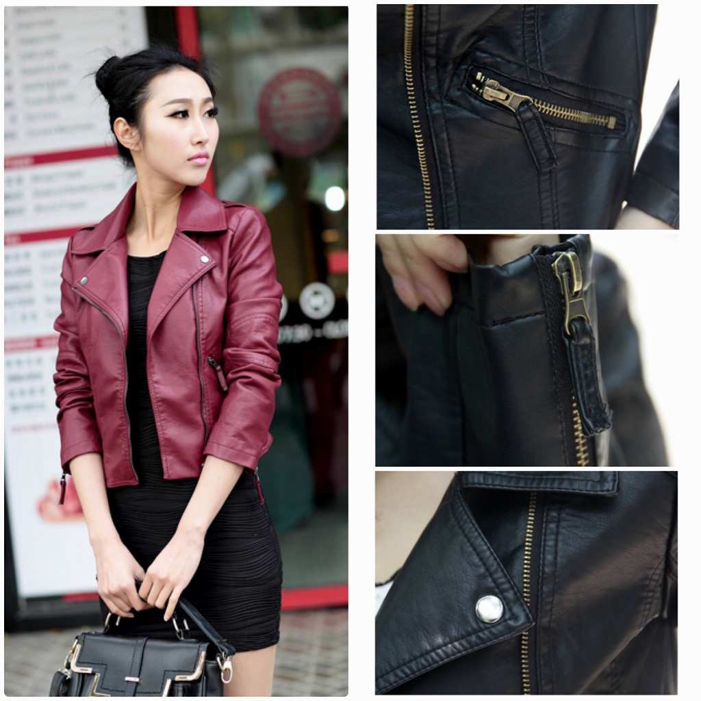 レディース　PUレザー　フェイクレザー　ライダースジャケット　コート　アウター　カジュアル　フェミニン　セクシー　きれいめ　エレガント　セクシー　おしゃれ　お出かけ　お呼ばれ　ブラック　ワインレッド　黒色　S　M　L　XL　2XL　3XL　大きいサイズ　送料無料