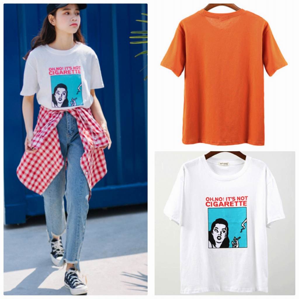 レディース　トップス　Tシャツ　半袖　コットン　綿　漫画　プリント　ゆったり　おしゃれ　カジュアル　大人可愛い　フェミニン　デート　お出かけ　普段着　ブラック　黒　ホワイト　白　イエロー　オレンジ　送料無料