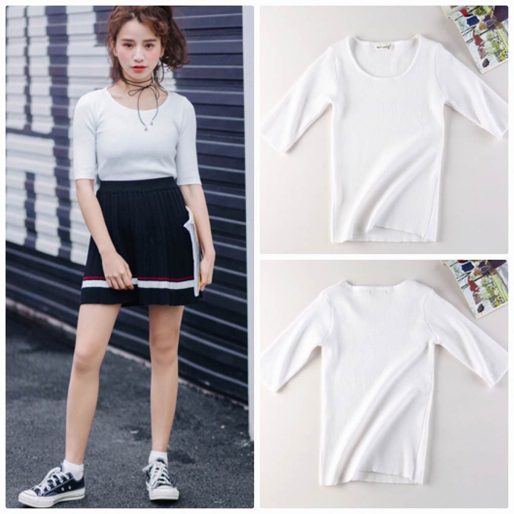 レディース　トップス　Tシャツ　半袖　ニット　無地　ボートネック　綿　コットン　夏　シンプル　スリム　フィット　おしゃれ　カジュアル　大人可愛い　フェミニン　デート　お出かけ　普段着　通勤　ホワイト　白　ブラック　黒　グレー　送料無料