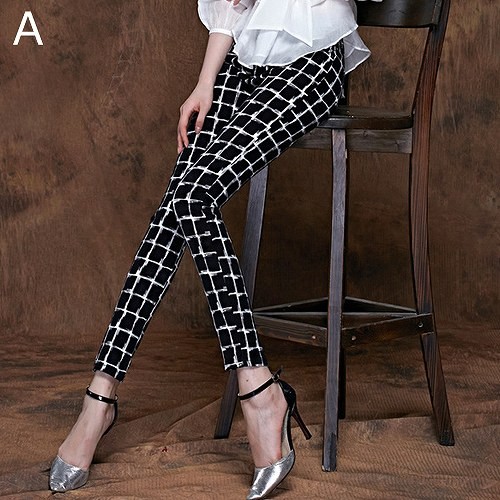 レディース　ボトムス　スキニー　パンツ　スリム　無地　レギンス　チェック　カジュアル　シンプル　美脚　脚長　オフィス　デイリー　お出かけ　デート　ブラック　グレー　送料無料