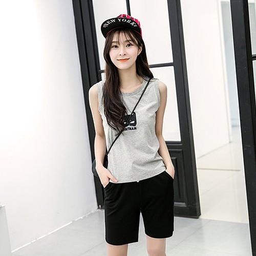 レディース　ボトムス　ショートパンツ　ビーチパンツ　無地　コットン　カジュアル　大きいサイズ　シンプル　リゾート　マリン　海水浴　プール　イエロー　ネイビー　レッド　グレー　グリーン　ブラック　送料無料