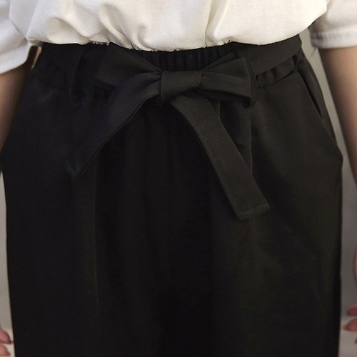 レディース　ボトムス　ワイドパンツ　ガウチョパンツ　無地　カジュアル　シンプル　美脚　脚長　オフィス　通勤　OL　デイリー　お出かけ　デート　ブラック　送料無料