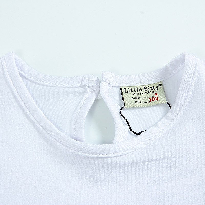 キッズ　子供服　トップス　長袖　Tシャツ　アニマル　かわいい　キュート　女の子　カジュアル　保育園　幼稚園　お着替え　お出かけ　普段着　デイリー　ホワイト　送料無料