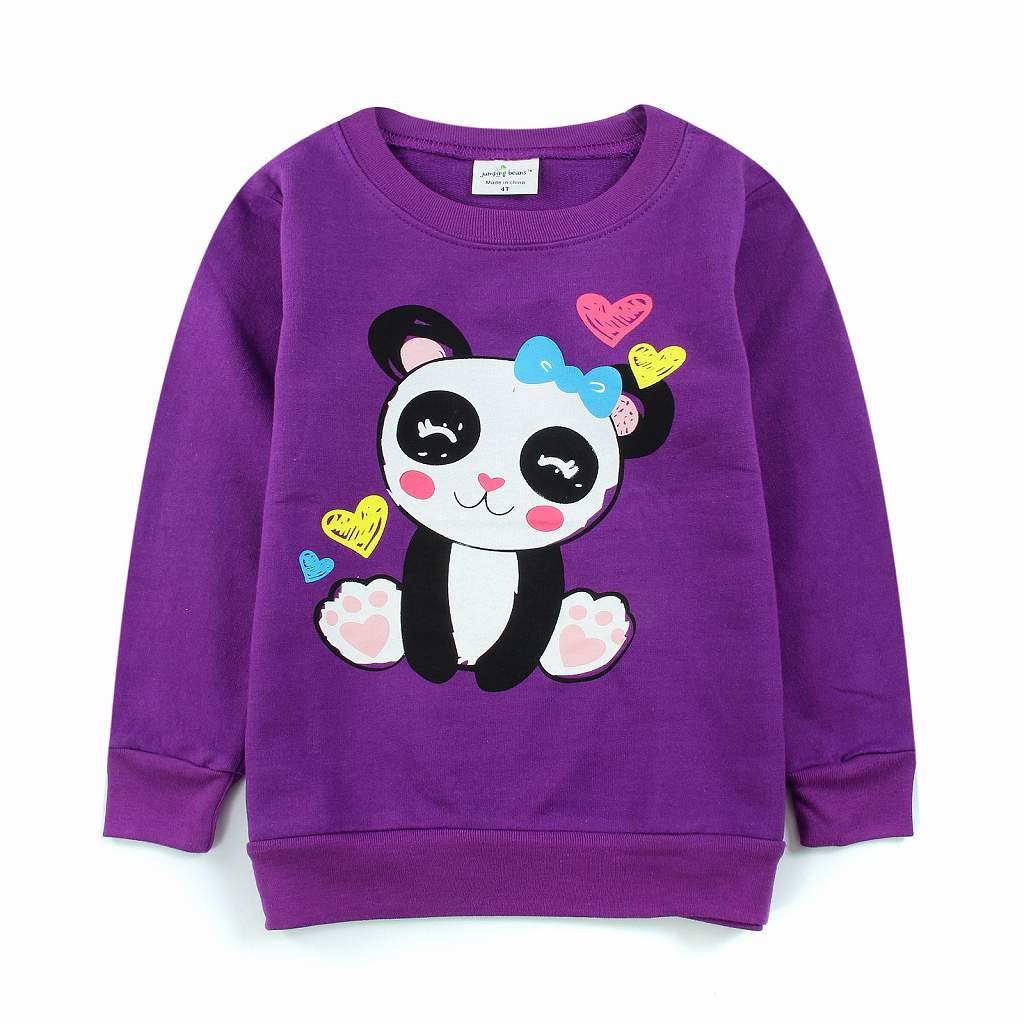 ベビー　キッズ　子供服　パジャマ　上下セット　長袖　トレーナー　ロングパンツ　パンダ　アニマル　女の子　カジュアル　保育園　幼稚園　お着替え　ルームウェア　普段着　デイリー　パープル　送料無料