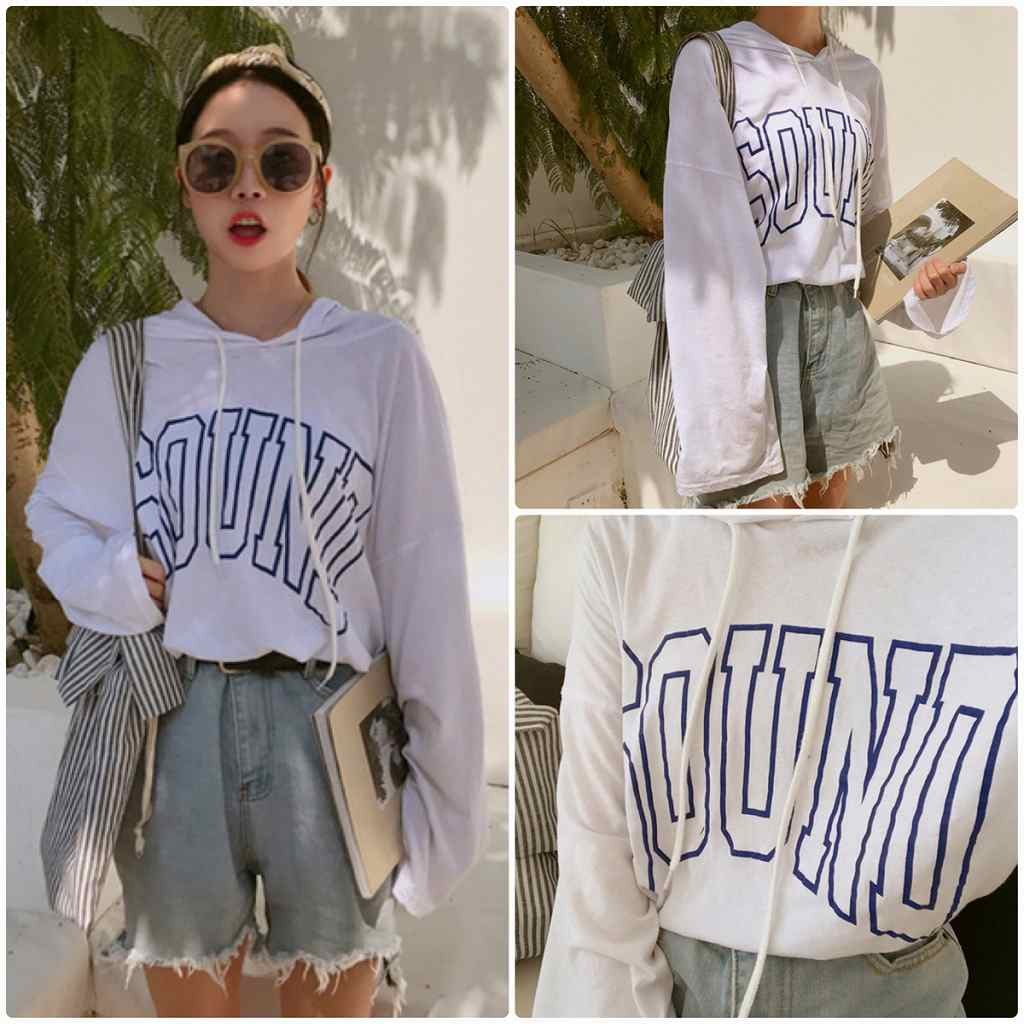 レディース　オーバーサイズ　ビッグシルエット　大きめ　ロングTシャツ　フード付き　トップス　カジュアル　長袖　キュート　大人　可愛い　フェミニン　おしゃれ　お出かけ　デイリー　ホワイト　オレンジ　ピンク　白色　フリーサイズ　ワンサイズ　送料無料