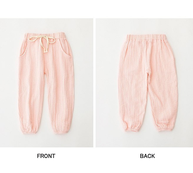 キッズ　ジュニア　子供服　女　女の子　涼しい　リネン　スウェット　パンツ　春　夏　動きやすい　可愛い　ピンク　紺　グレー　ベージュ　送料無料