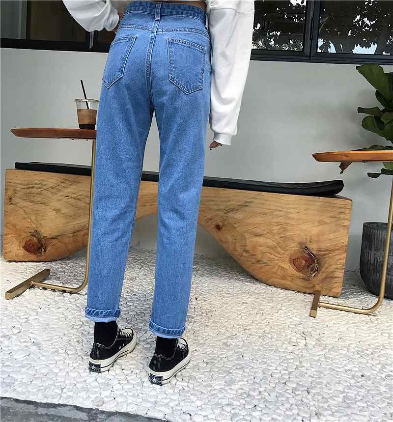 レディース　ボトムス　ジーンズ　デニム　ストレート　ハイウエスト　ネコ　猫　刺繍　大人カジュアル　フェミニン　シンプル　リゾート　普段着　デイリー　お出かけ　デート　ブルー　送料無料