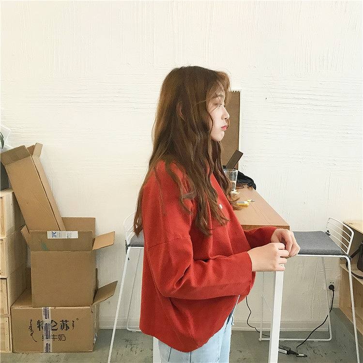 レディース　トップス　Tシャツ　長袖　バットスリーブ　ボタン　無地　カットソー　秋　シンプル　ゆったり　おしゃれ　カジュアル　大人可愛い　フェミニン　デート　お出かけ　普段着　オレンジ　ブルー　イエロー　送料無料