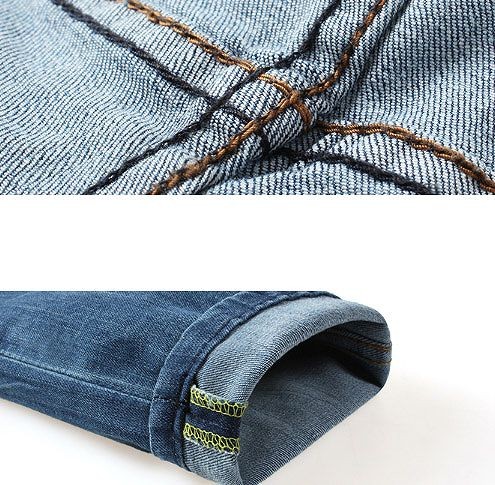 キッズ　ジュニア　子供服　男　女　男の子　女の子　ストレート　デニム　パンツ　長ズボン　ゴム　送料無料