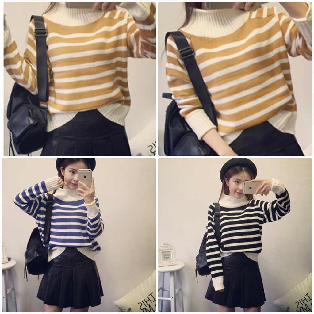 レディース　ニット　セーター　タートルネック　長袖　ゆったり　ざっくり　トップス　カジュアル　キュート　大人　可愛い　フェミニン　おしゃれ　お出かけ　デイリー　ブラック　イエロー　レッド　グレー　ブルー　グリーン　フリーサイズ　ワンサイズ　送料無料