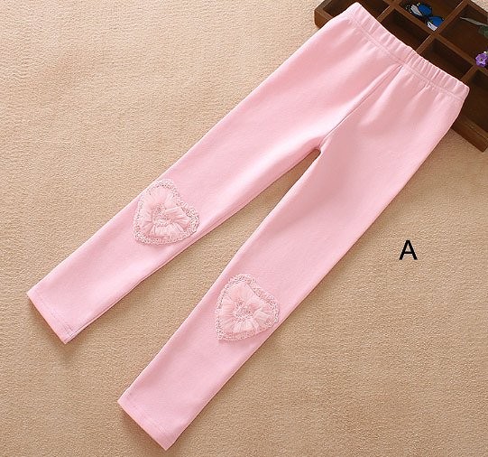 キッズ　ジュニア　子供服　女　女の子　レギンス　スパッツ　スキニー　ハート　ピンク　ホワイト　グリーン　ブラック　グレー　送料無料