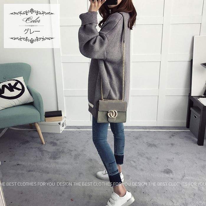 レディース　トップス　カーディガン　アウター　ニット　春　秋　シンプル　無地　ボタン　ライン　カジュアル　可愛い　フェミニン　ゆったり　おしゃれ　通勤　通学　ブラック　ブラウン　グレー　送料無料