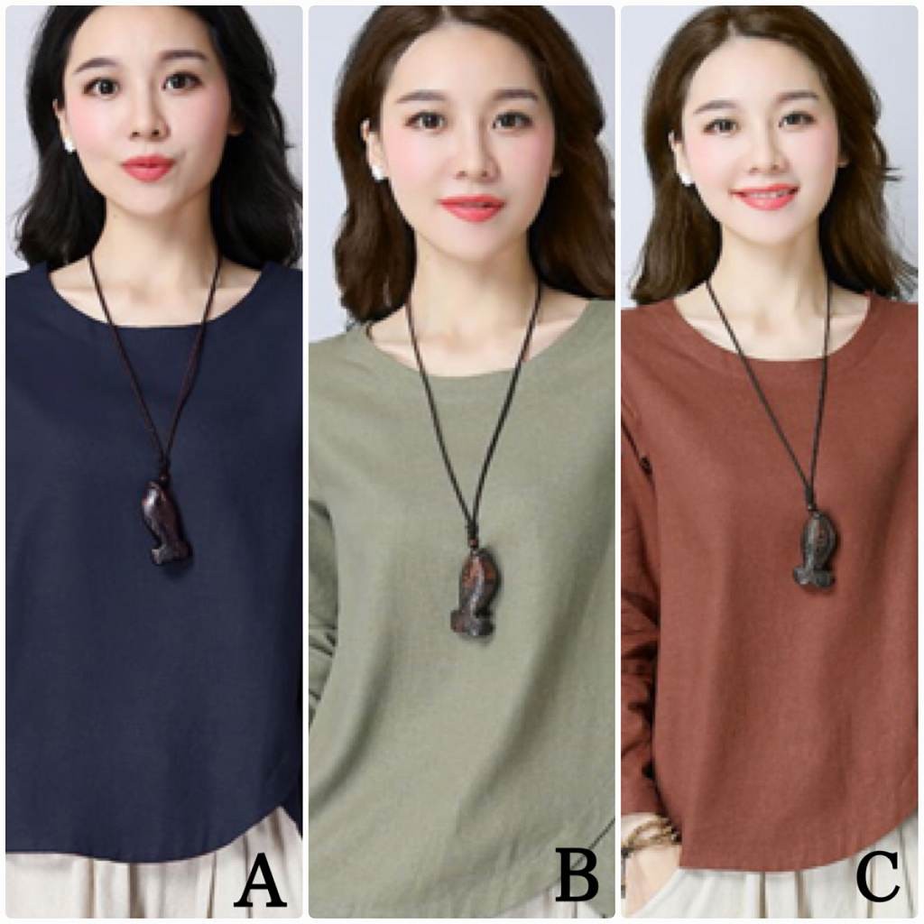 レディース　ロングTシャツ　ロンT　刺繍　花柄　ブラウス　シャツ　ラウンドネック　トップス　カジュアル　キュート　大人　可愛い　フェミニン　おしゃれ　お出かけ　デイリー　オリーブ　ブラック　ブラウン　Ｍ　Ｌ　XL　2XL　3XL　4XL　大きいサイズ　送料無料