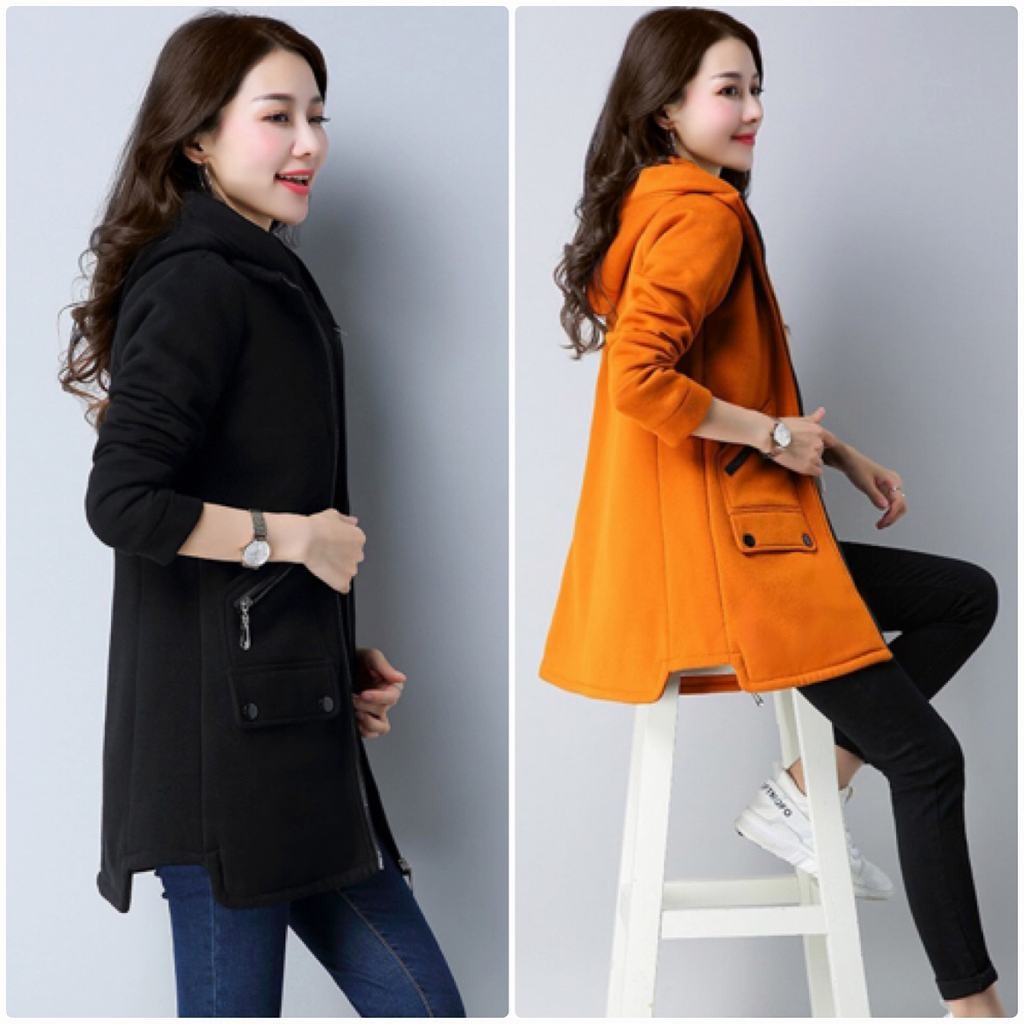 レディース　フード付き　ジャケット　コート　ジッパー　秋　冬　アウター　カジュアル　長袖　キュート　大人　可愛い　フェミニン　おしゃれ　お出かけ　デイリー　オリーブ　オレンジ　ワインレッド　ブラック　グレー　Ｍ　Ｌ　XL　2XL　大きいサイズ　送料無料