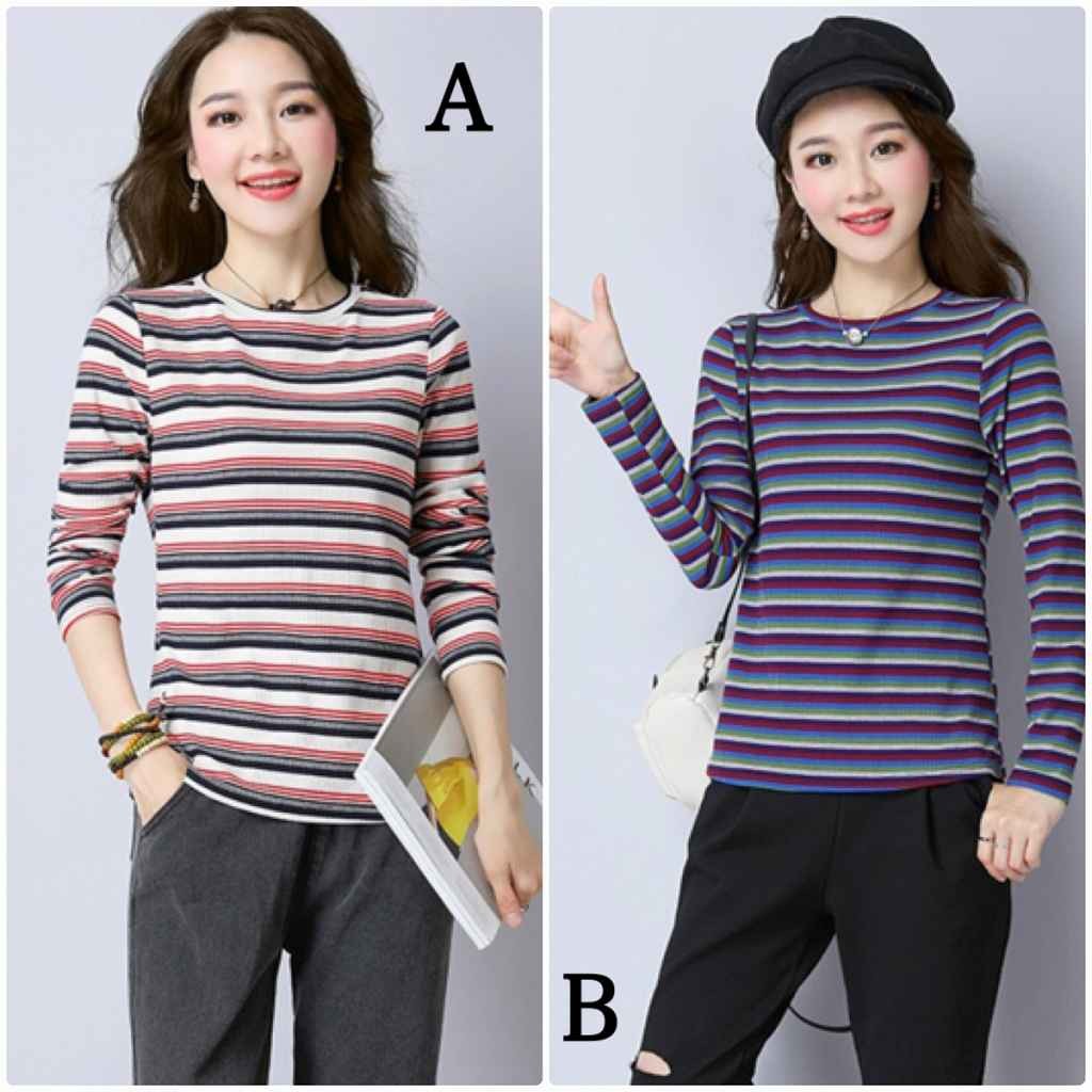 レディース　ボーダー　ロングTシャツ　ロンT　長袖　トップス　カジュアル　キュート　大人　可愛い　フェミニン　セクシー　おしゃれ　お出かけ　デイリー　ネイビー　ホワイト　レッド　Ｍ　Ｌ　XL　2XL　大きいサイズ　送料無料