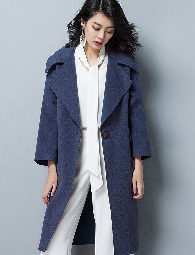 レディース　アウター　ウール　チェスターコート　ミディ丈　ゆったり　無地　長袖　カジュアル　大人可愛い　フェミニン　オフィス　OL　通勤　防寒　秋冬　デート　お出かけ　デイリー　レッド　オリーブ　ブラウン　オフホワイト　送料無料