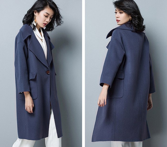 レディース　アウター　ウール　チェスターコート　ミディ丈　ゆったり　無地　長袖　カジュアル　大人可愛い　フェミニン　オフィス　OL　通勤　防寒　秋冬　デート　お出かけ　デイリー　レッド　オリーブ　ブラウン　オフホワイト　送料無料