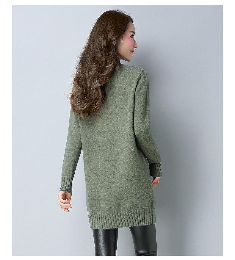 レディース　ニット　ワンピース　膝上丈　ジャカード　ハイネック　無地　長袖　フリーサイズ　カジュアル　大人可愛い　フェミニン　オフィス　OL　通勤　秋冬　デート　お出かけ　デイリー　オリーブ　オフホワイト　ピンク　パープル　バイオレット　送料無料