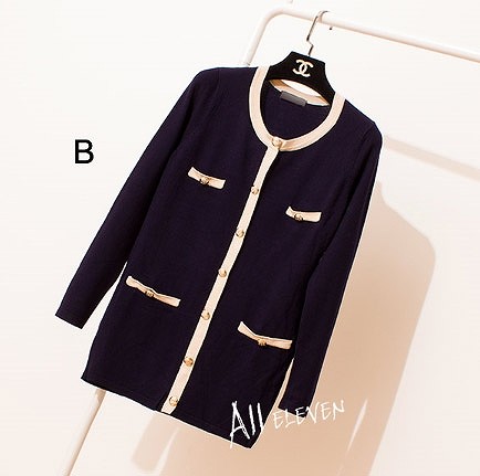 レディース　トップス　ニット　カーディガン　ラウンドネック　長袖　無地　シンプル　ライン　大人可愛い　フリーサイズ　上品　エレガント　シック　オフィス　デート　お出かけ　デイリー　ブラック　パープル　送料無料