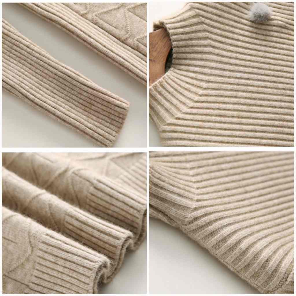 レディース　ニット　セーター　シングルネック　ロング丈　長袖　秋　冬　トップス　カジュアル　キュート　大人　可愛い　フェミニン　おしゃれ　お出かけ　デイリー　パープル　ベージュ　オリーブ　ブラック　黒　フリーサイズ　ワンサイズ　送料無料