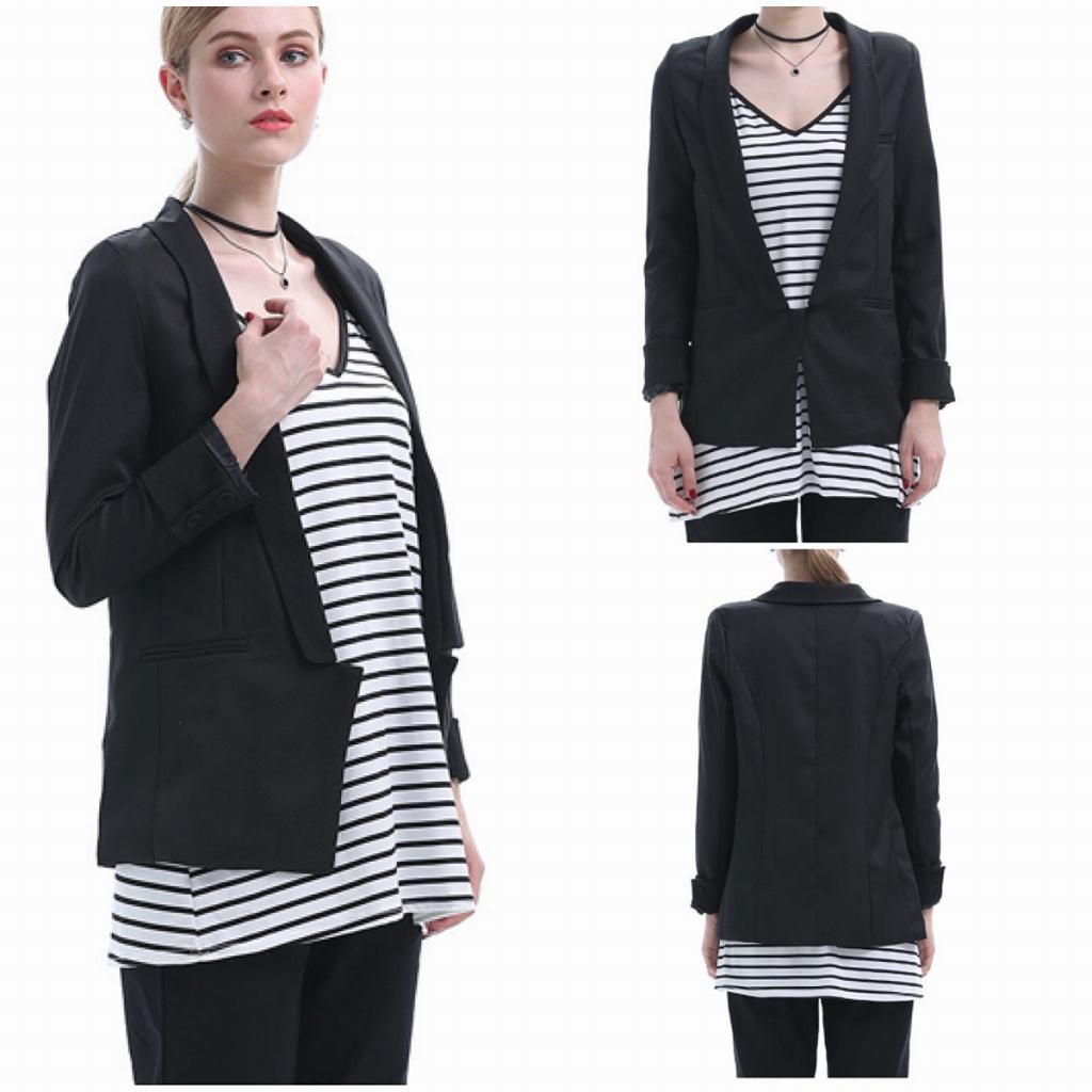 レディース　テーラードジャケット　ブレザー　スーツ　秋　冬　アウター　カジュアル　長袖　キュート　大人　可愛い　フェミニン　きれいめ　エレガント　おしゃれ　お出かけ　お呼ばれ　デイリー　ブラック　カーキ　S　M　L　XL　サイズ　送料無料